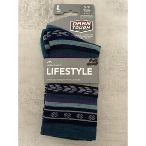 Darn Tough Vermont Hike/Trek Micro Crew S/P Merino Wool Cushion Style 6040 Teal